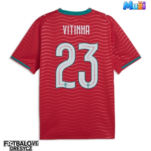 Portugalsko Vitinha #23 Domácí Dres MS 2026 Krátký Rukáv Portugalsko Vitinha #23 Domácí Dres MS 2026 Krátký Rukáv